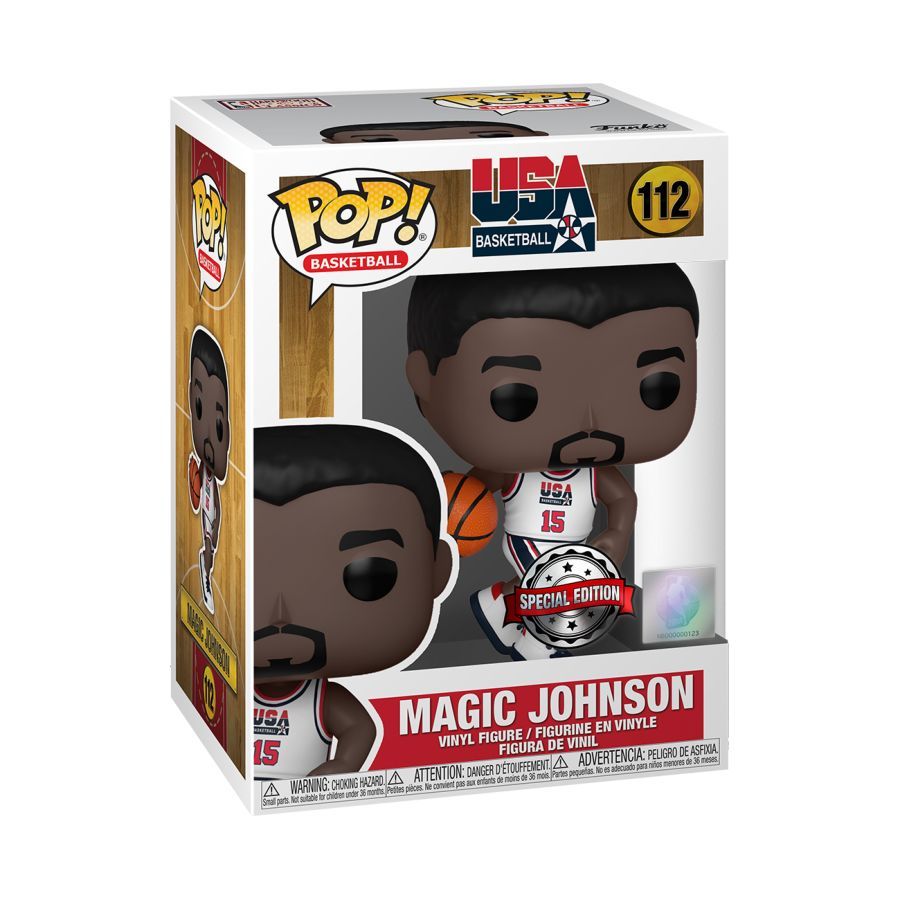NBA - Legends – Magic Johnson92 Team USA WH Pop! RS