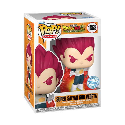 Dragon Ball Super: Broly - Super Saiyan God Vegeta Pop! Vinyl