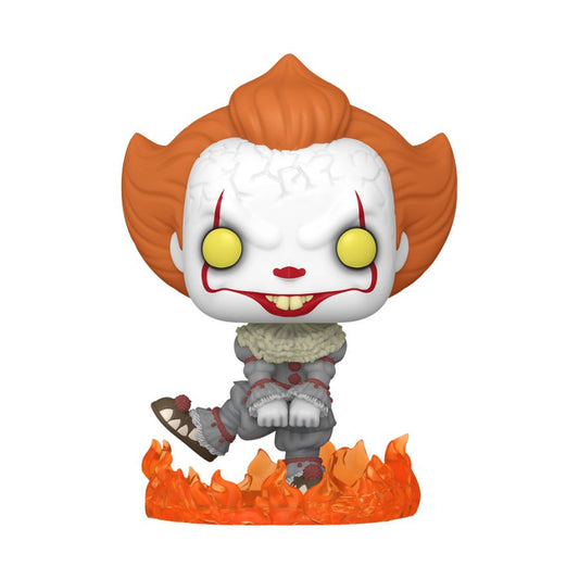 Funko Pop! vinyl figure of a character with orange hair and yellow eyes on a white background