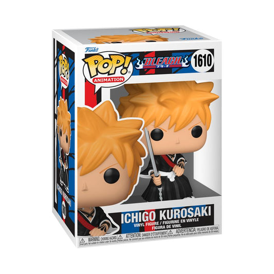 Funko Pop! Ichigo Kurosaki figure packaging with box