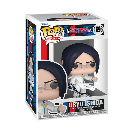 Funko Pop! vinyl figure packaging with Uryu Ishida from My Hero Academia