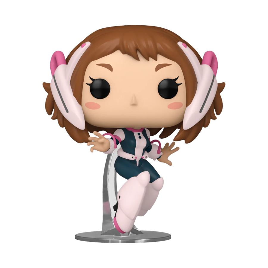 Funko Pop! vinyl figure with pink headphones on a white background
