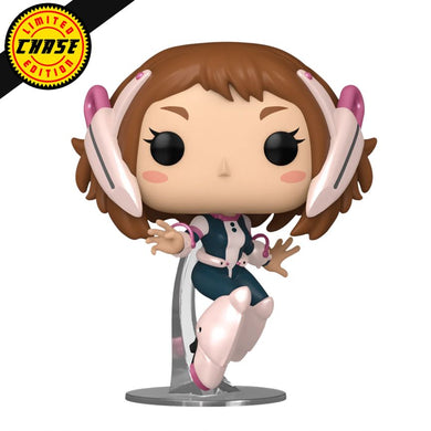 Funko Pop! vinyl figure with pink headphones and limited edition label on a white background
