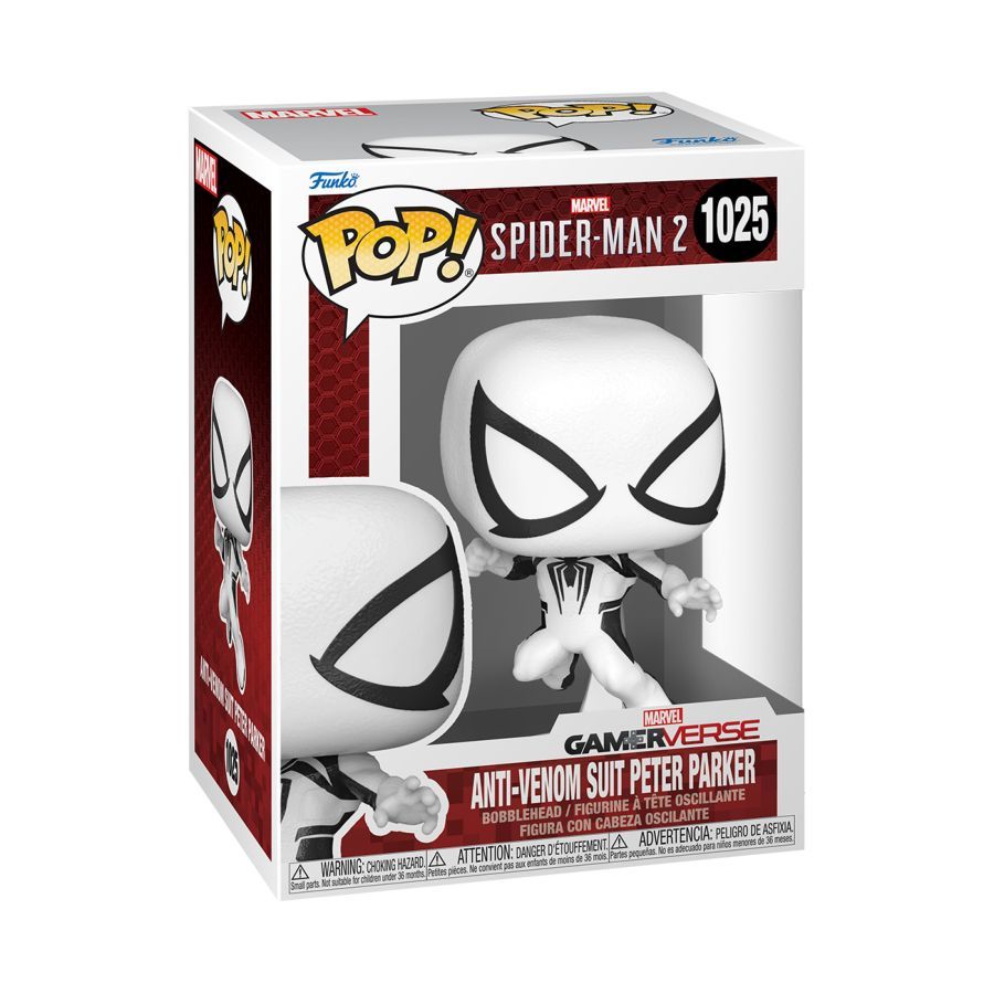Spider-Man 2 (Gamerverse) – Anti-Venom Suit Peter Parker Pop! Vinyl