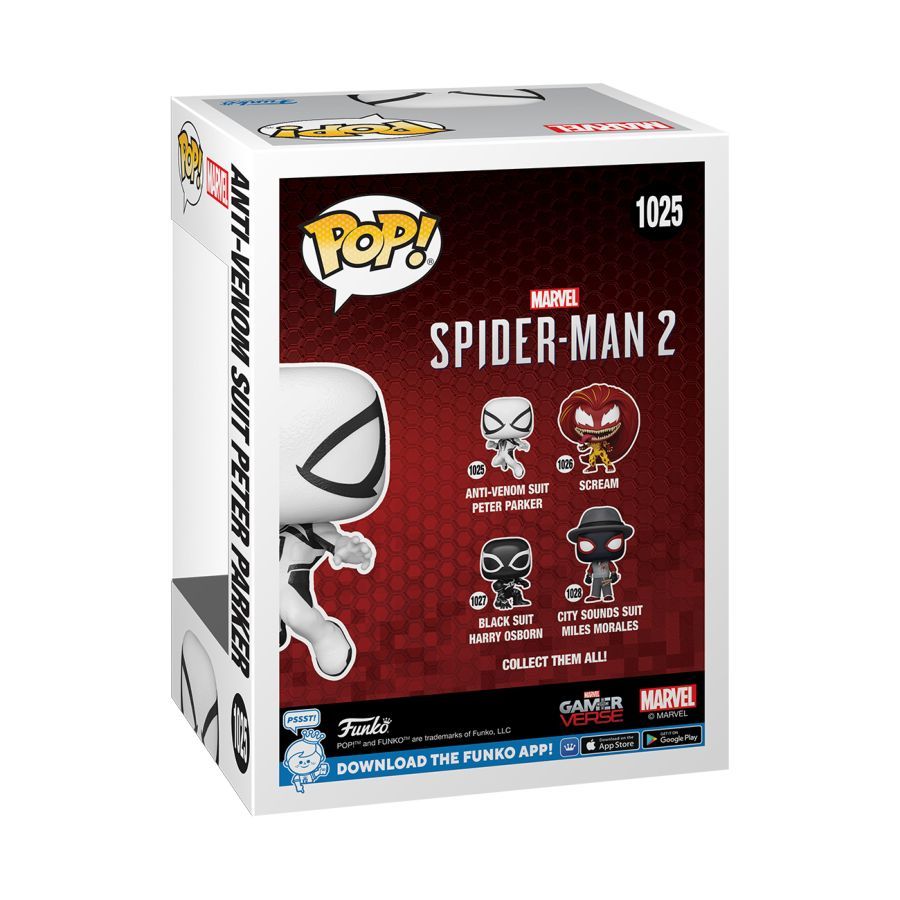 Spider-Man 2 (Gamerverse) – Anti-Venom Suit Peter Parker Pop! Vinyl