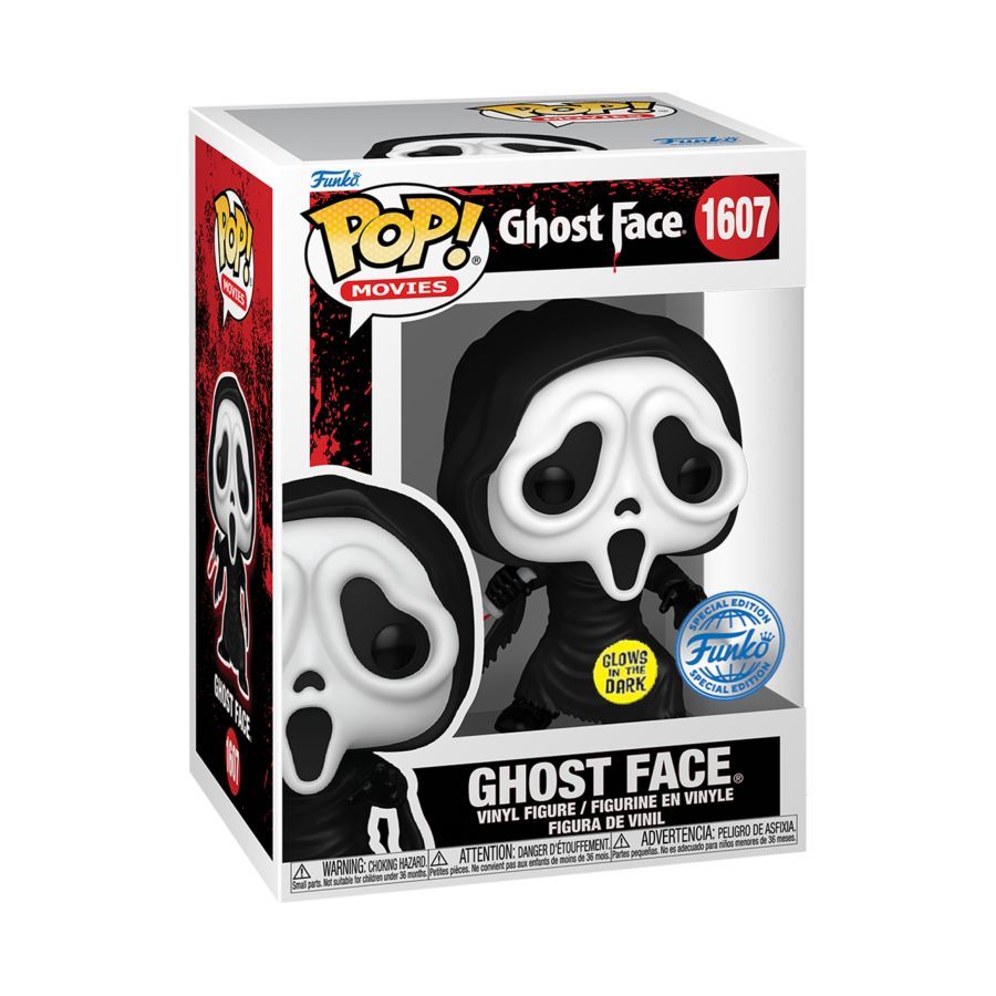 Scream – Ghostface US Exclusive Glow Pop! Vinyl