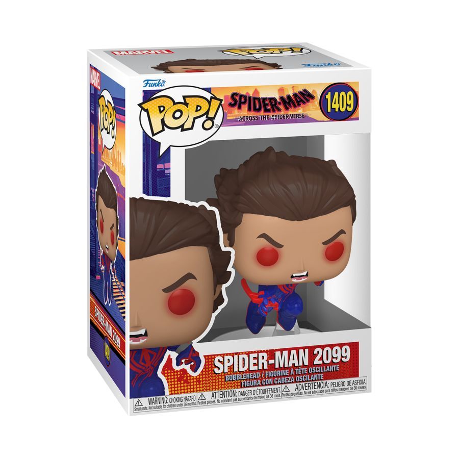 Spider-Man: Across the Spider-Verse - Spider-man 2099 (Unmasked) Pop! Vinyl