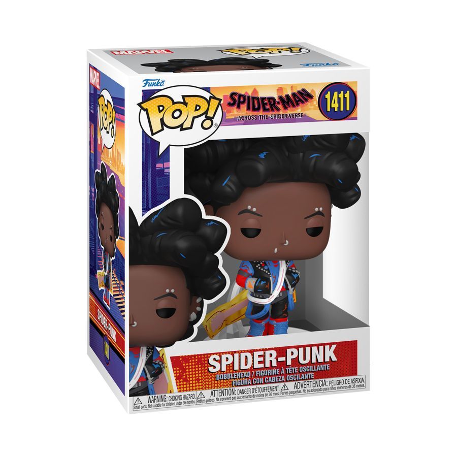 Spider-Man: Across the Spider-Verse – Spider-Punk (Unmasked) Pop! Vinyl