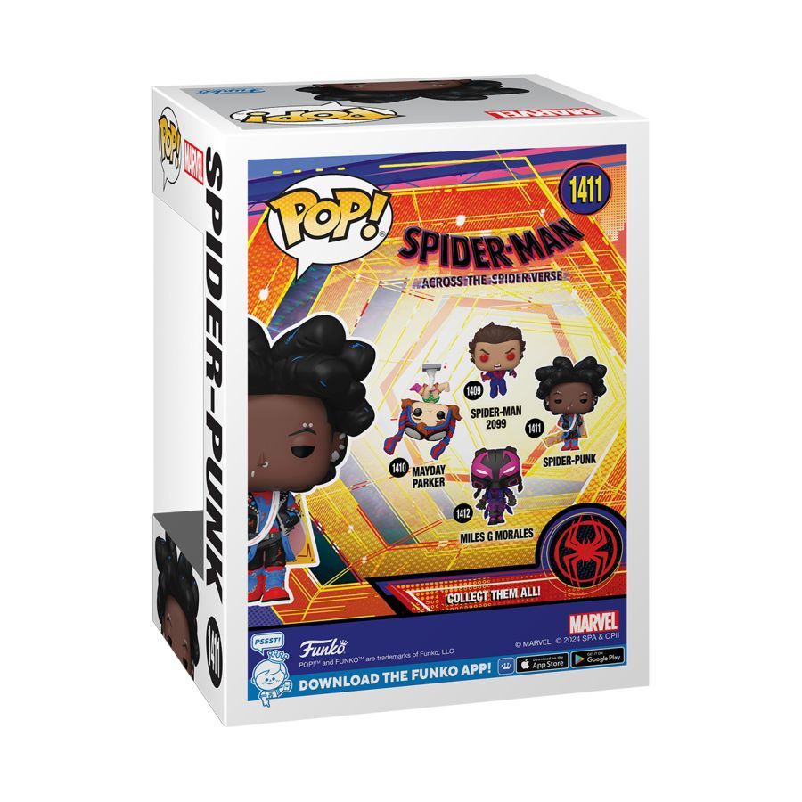 Spider-Man: Across the Spider-Verse – Spider-Punk (Unmasked) Pop! Vinyl