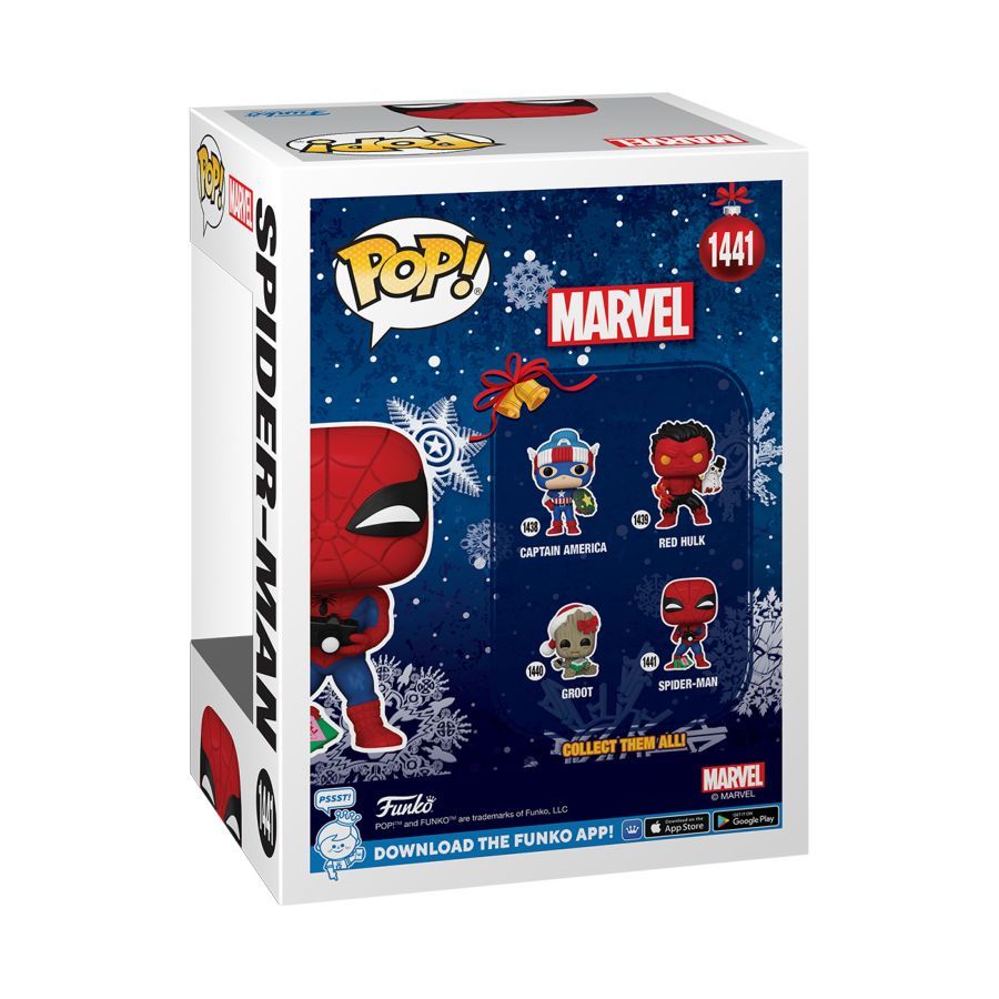 Marvel Comics – Spider-Man Holiday Pop! Vinyl
