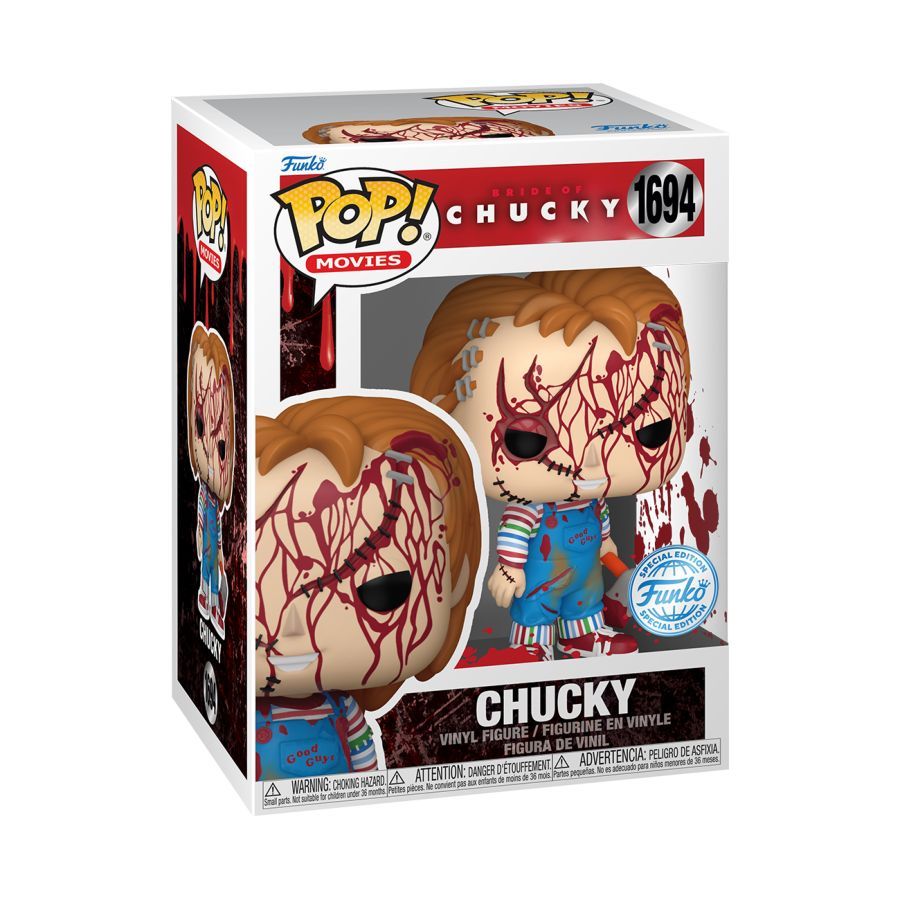 Bride of Chucky – Chucky (Battle Damaged) Pop! Vinyl
