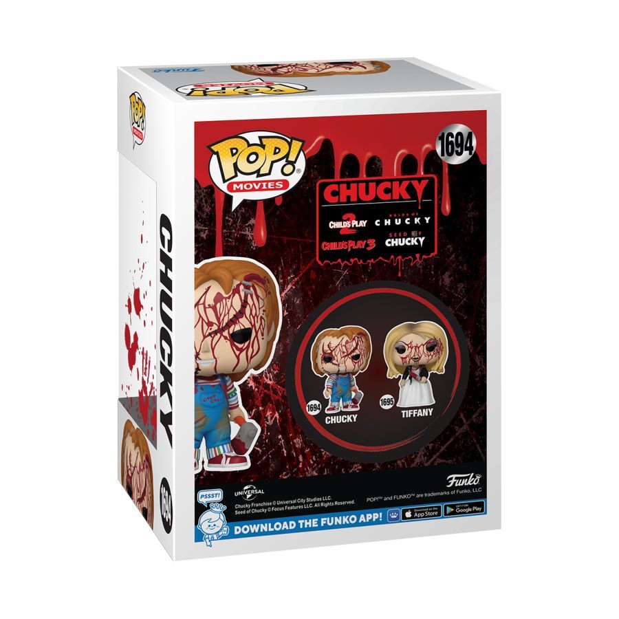 Bride of Chucky – Chucky (Battle Damaged) Pop! Vinyl