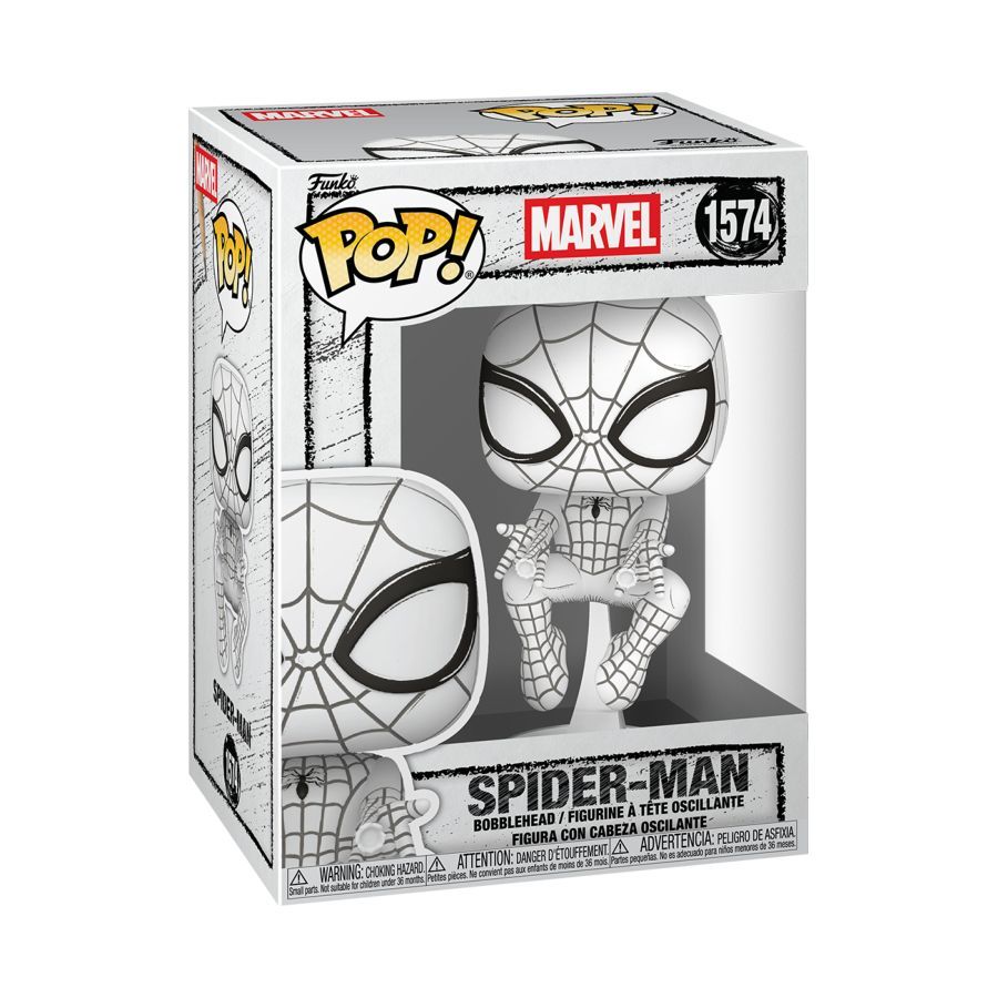 Spider-Man Marvel: Sketched – Spider-Man Pop! Vinyl