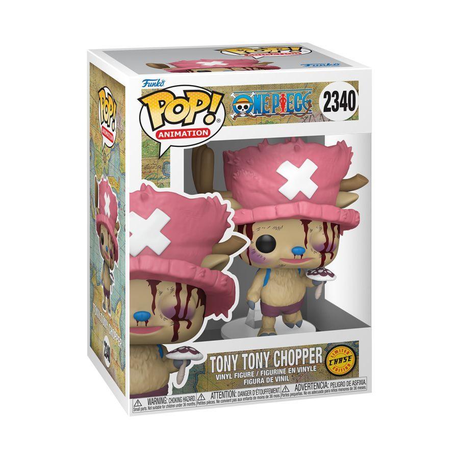Funko Pop! vinyl figure of Tony Tony Chopper in packaging on a white background