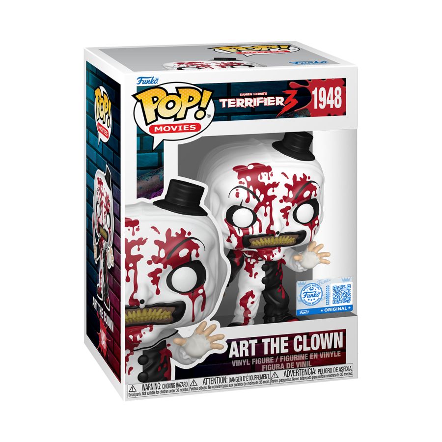 Terrifier - Art the Clown (Bloody) Pop! Vinyl