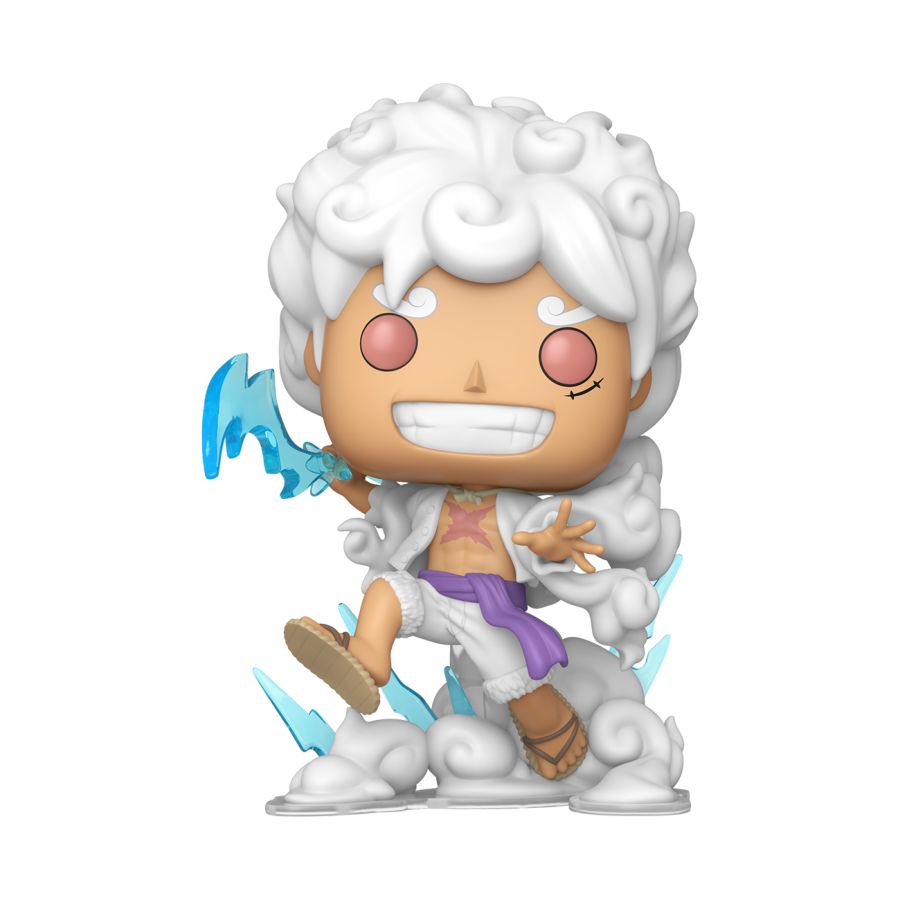 One Piece – Luffy Gear 5 Glow Pop! Vinyl