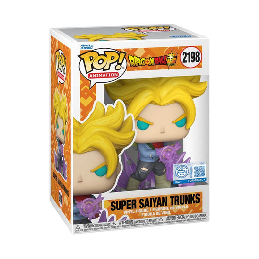 Dragon Ball Super – Super Saiyan Trunks w/ Galick Gun Pop! Vinyl