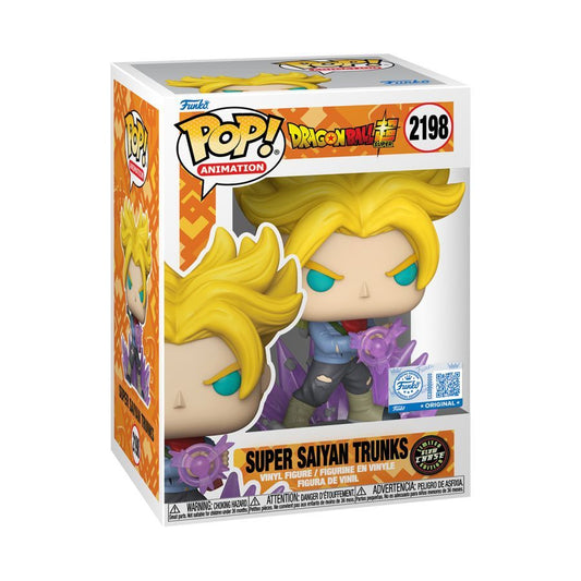 Dragon Ball Super – Super Saiyan Trunks w/ Galick Gun Pop! Vinyl (Chase)
