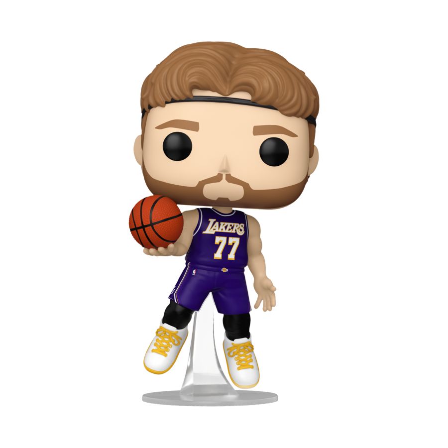 NBA: Lakers – Luka Doncic (Purple Jersey) US Exclusive Pop! Vinyl [RS]