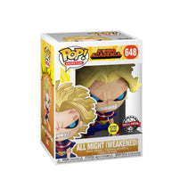 My Hero Academia - All Might Weakened Glow Pop! Vinyl