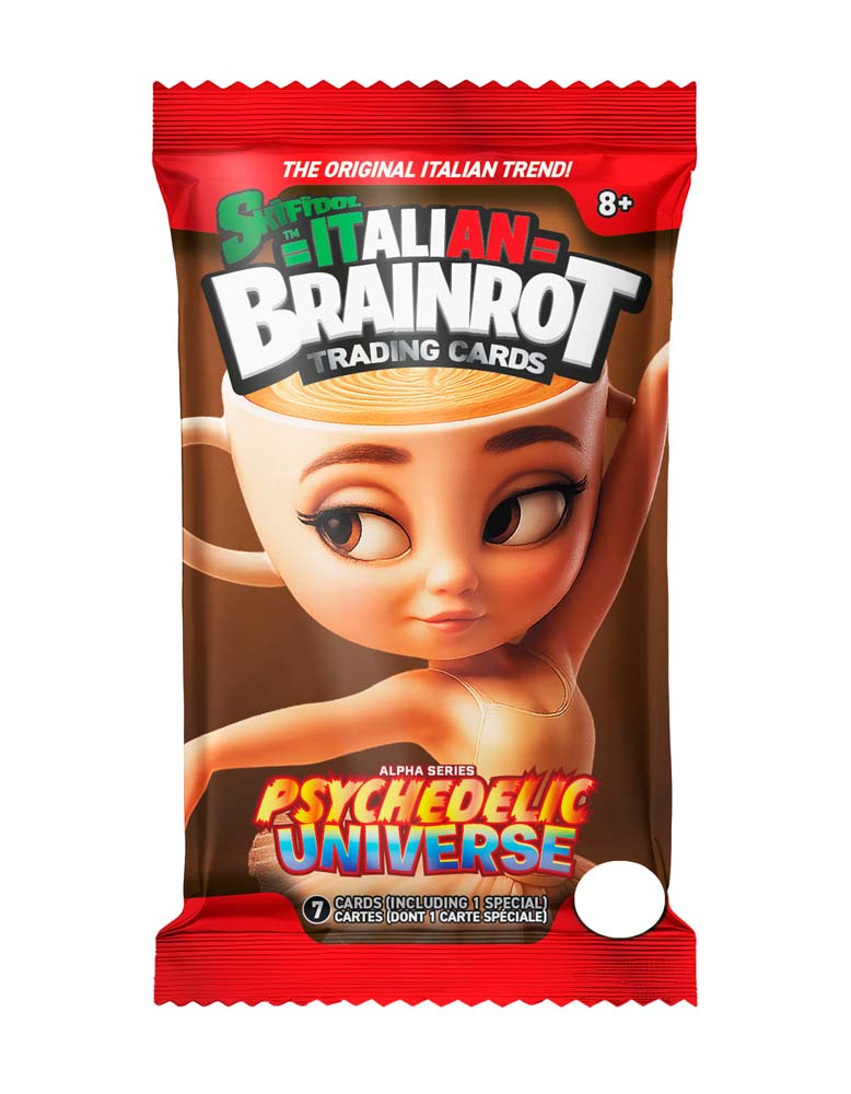 Skifidol Italian Brainrot Trading Card Game Booster Pack Box (Alpha Series)