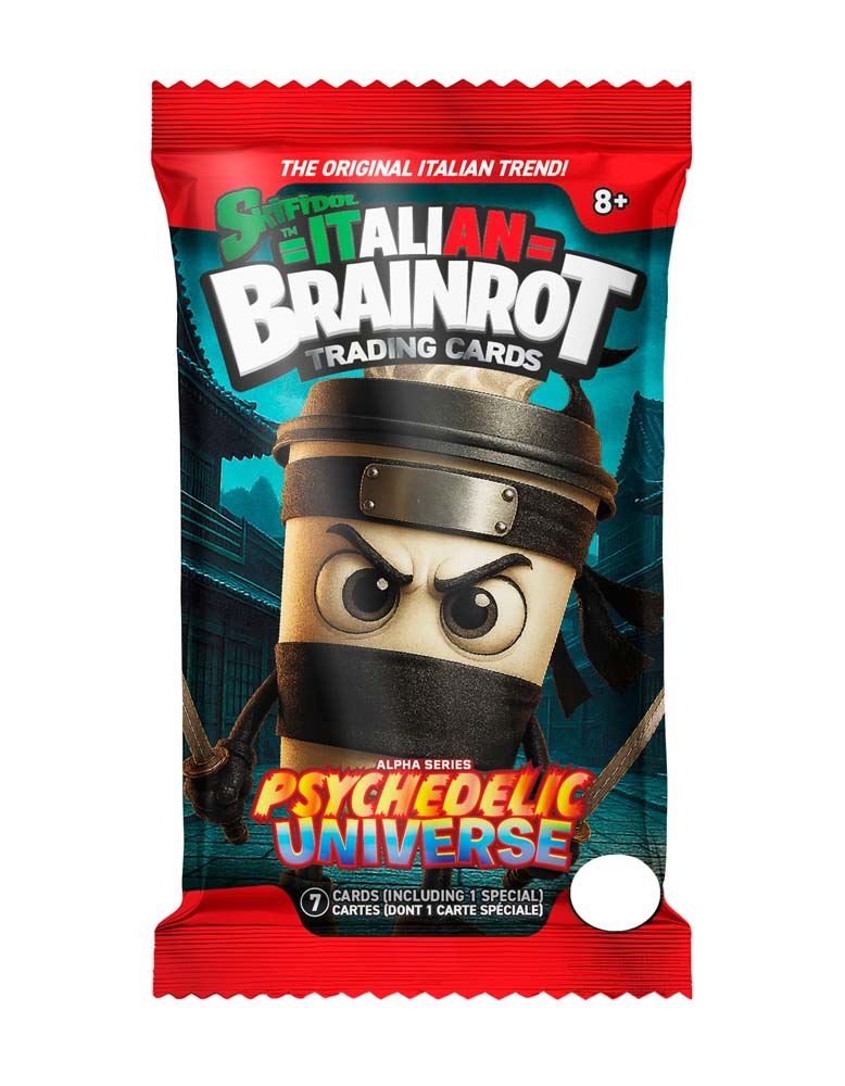 Skifidol Italian Brainrot Trading Card Game Booster Pack Box (Alpha Series)