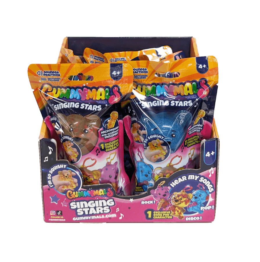 Gummymals - Singing Stars Asst
