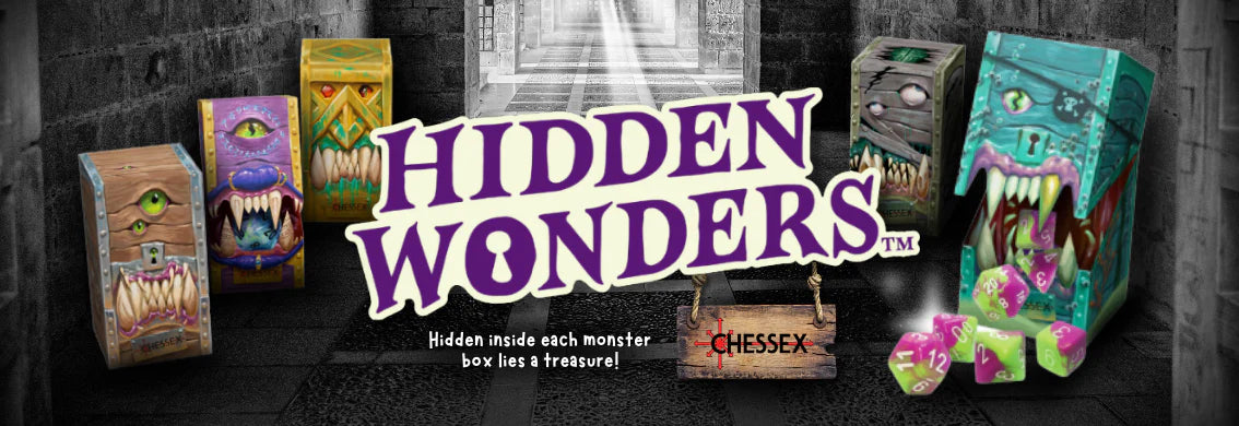 Hidden Wonders Assorted 7-Die Polyhedral Sets