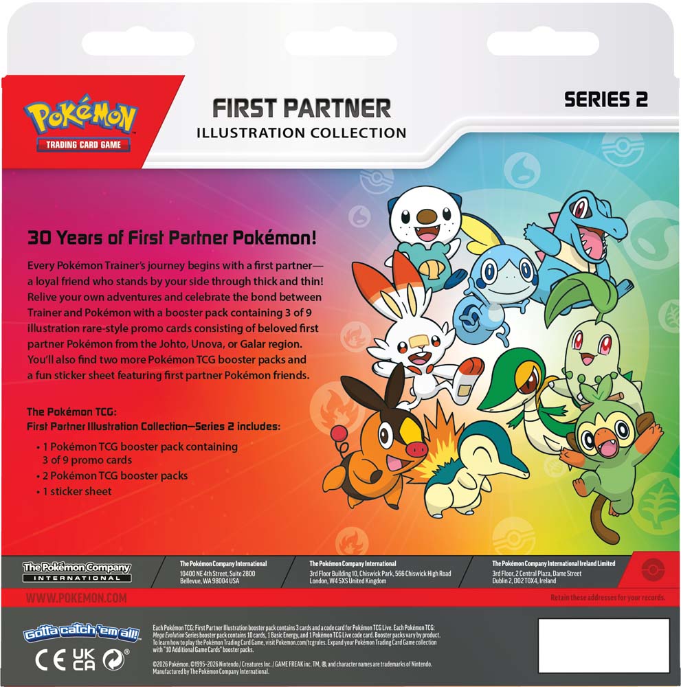 Pokemon TCG: First Partner Illustration Collection—Series 2