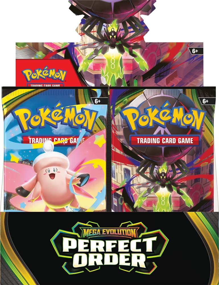 Pokémon TCG: Mega Evolution-Perfect Order Booster Box (PREORDER 27.03.26)