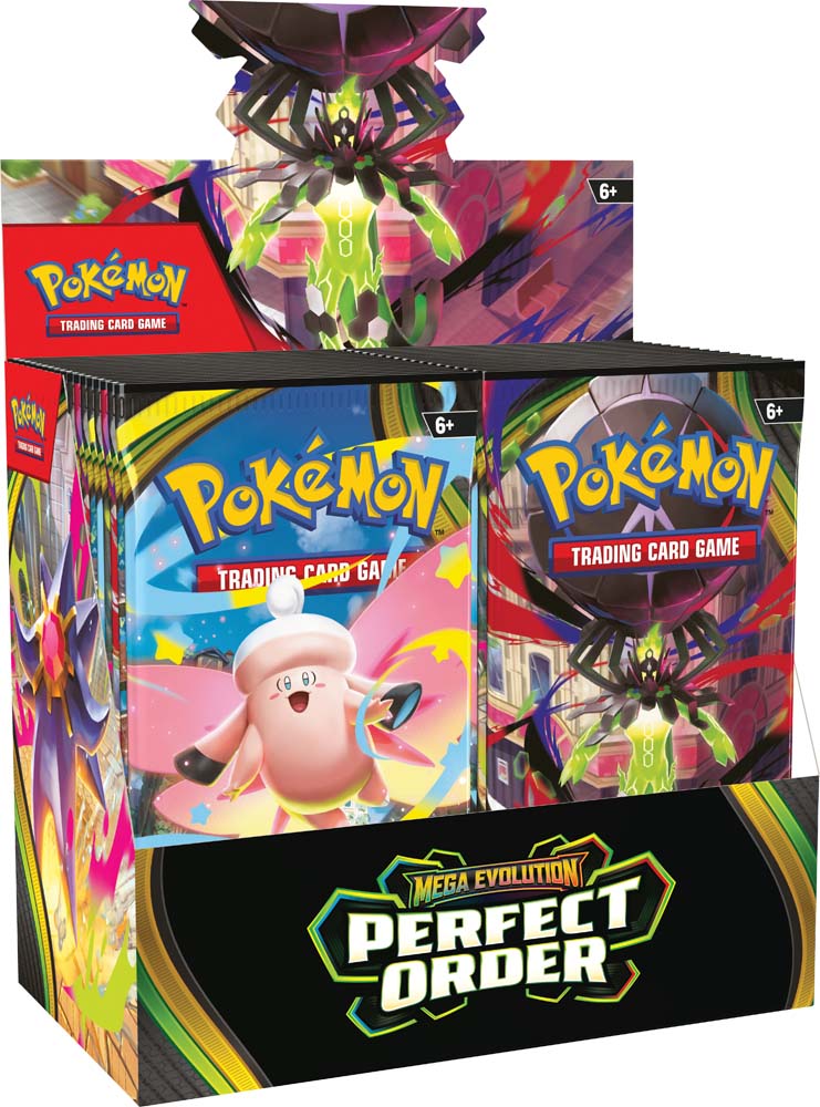 Pokémon TCG: Mega Evolution-Perfect Order Booster Box (PREORDER 27.03.26)