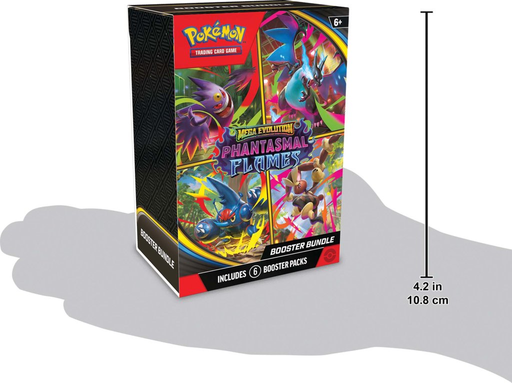 Pokemon TCG: Mega Evolution - Phantasmal Flames Booster Bundle **PREORDER 14/11