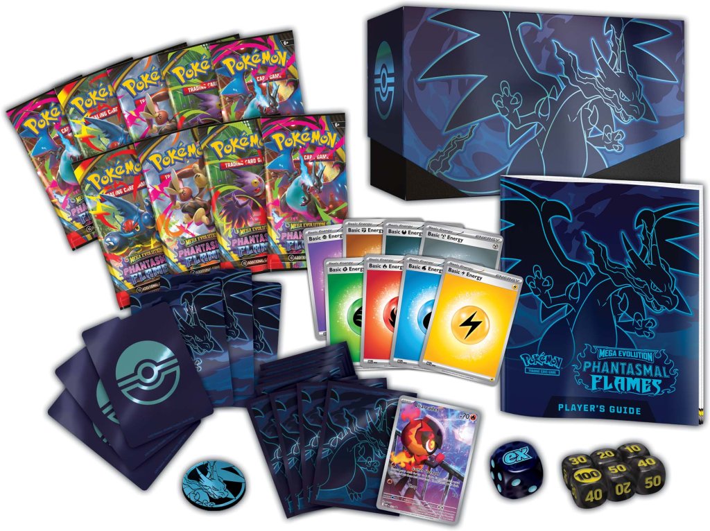 Pokemon TCG: Mega Evolution - Phantasmal Flames Elite Trainer Box PREORDER 21/11/25