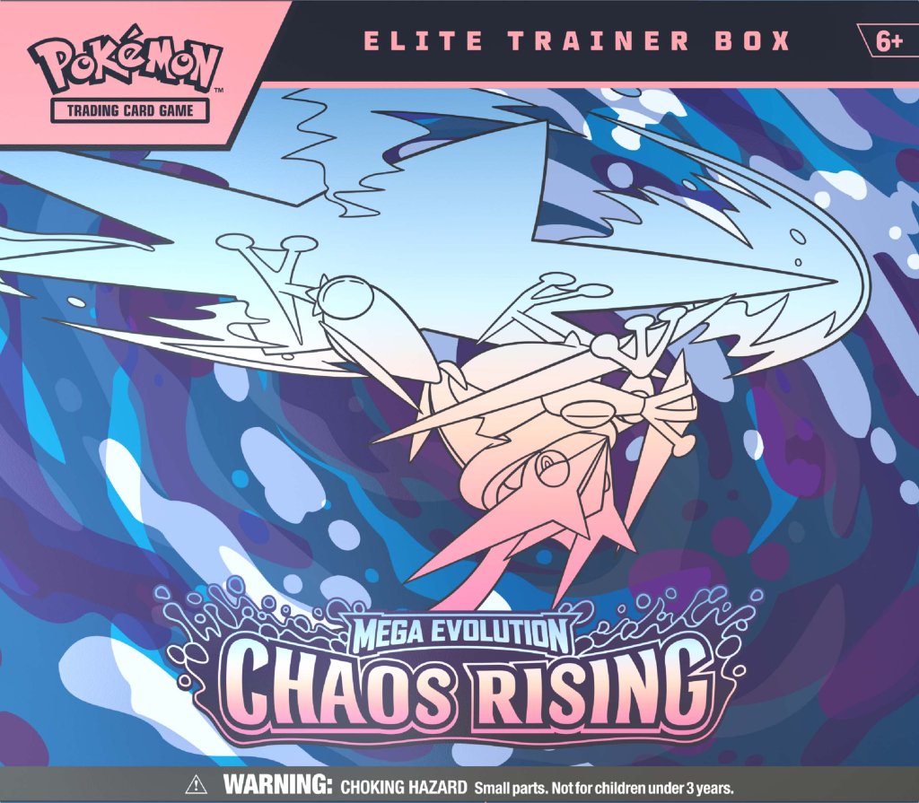 Pokémon TCG: Mega Evolution Chaos Rising Elite Trainer Box (PREORDER)