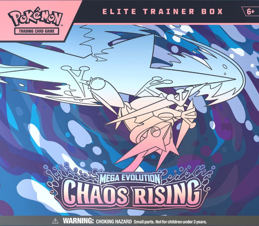 Pokémon TCG: Mega Evolution Chaos Rising Elite Trainer Box (PREORDER)