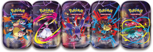 Pokémon TCG: Mega Heroes Mini Tin (SET OF 5)