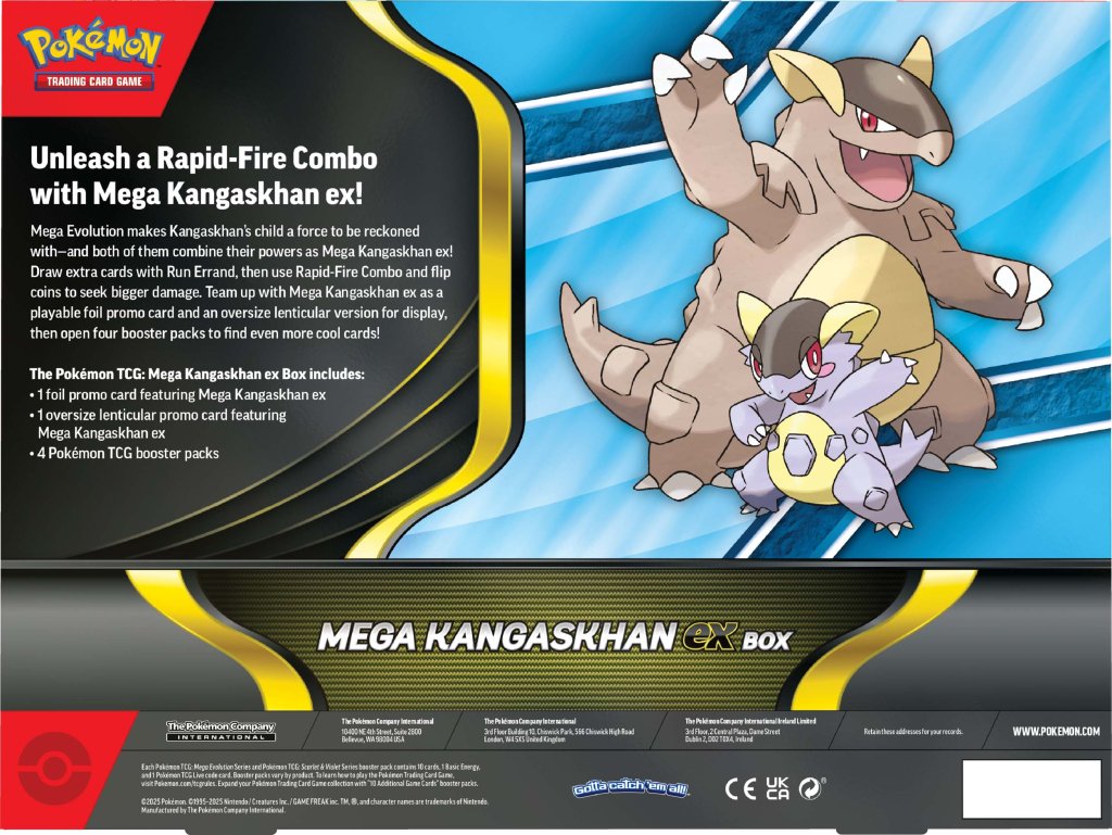 Pokémon TCG: Mega Kangaskhan ex Box