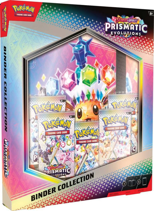 POKÉMON TCG Scarlet & Violet Prismatic Evolutions Binder Collection