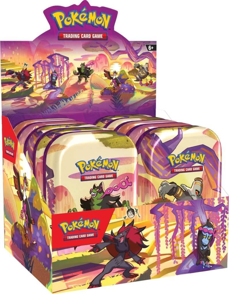 POKÉMON TCG Scarlet & Violet 6.5 Shrouded Fable Mini Tin Set of 10