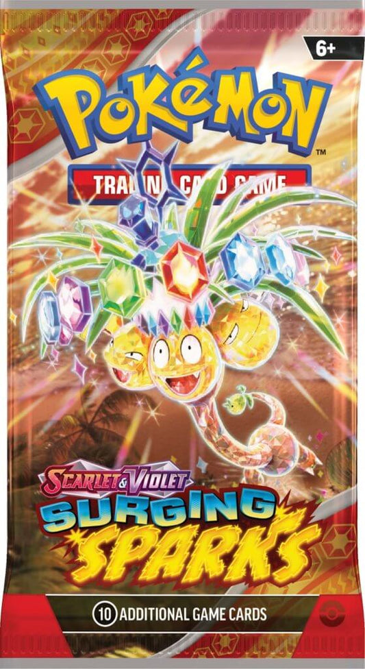 POKÉMON TCG Scarlet and Violet Surging Sparks Booster Pack (ASSORTED)