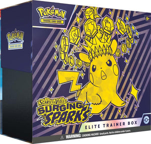 POKÉMON TCG Scarlet & Violet - Surging Sparks Elite Trainer Box (PREORDER FOR 8th NOVEMBER)