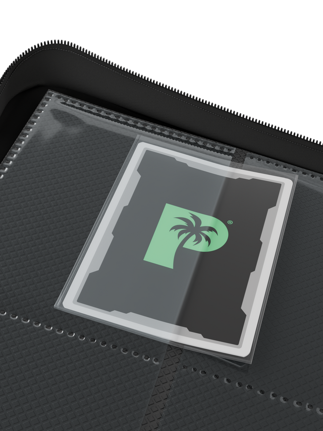 Palms Off Gaming - Stealth 9 Pocket Zip Binder - Black