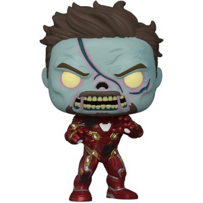 What If - Zombie Iron Man Glow Pop! Vinyl