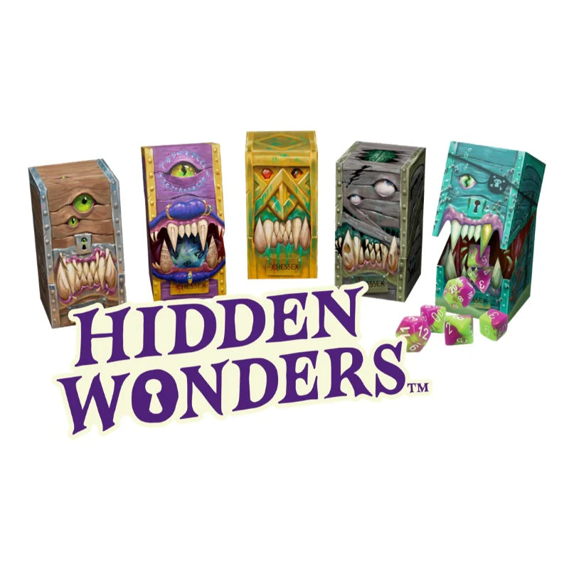 Hidden Wonders Assorted 7-Die Polyhedral Sets