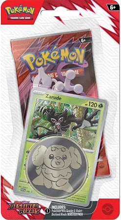 Pokemon TCG Scarlet & Violet Destined Rivals Checklane Blister (2 pack)