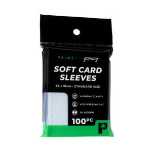 100ct Soft Sleeves - Palms Off Gaming