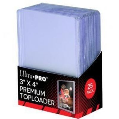 ULTRA PRO Top Loader - 3 x 4 35pt Premium Clear 25 pack