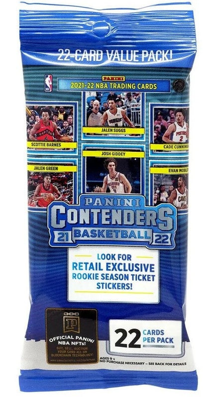 2021-22 Panini Contenders Basketball Fat Pack