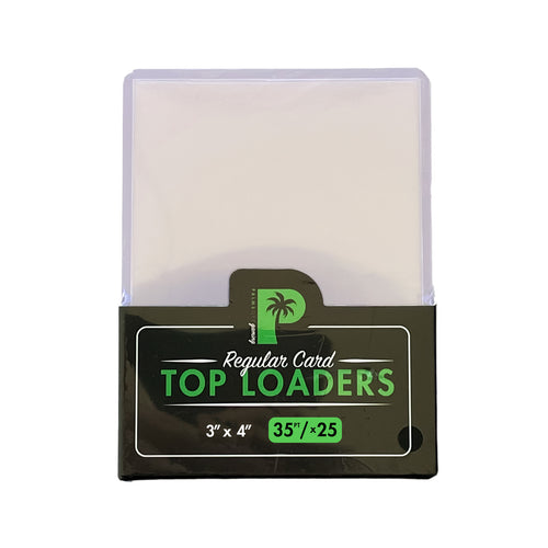 Standard 35pt Top Loaders - 25pc Pack - Palms Off Gaming